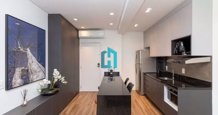 Apartamento com 1 quarto para alugar na Avenida Jurucê, 194, Indianópolis, São Paulo