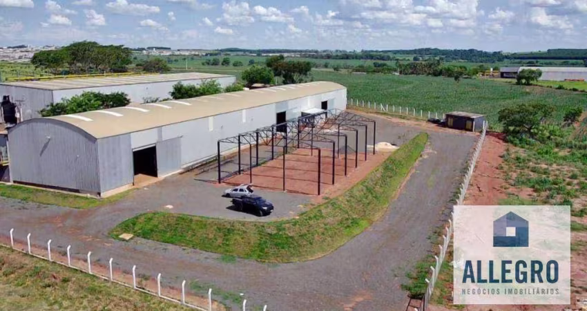 Barracão, 1850 m² - venda por R$ 9.000.000,00 ou aluguel por R$ 39.000,00/mês - JACUTINGA - Bady Bassitt/SP