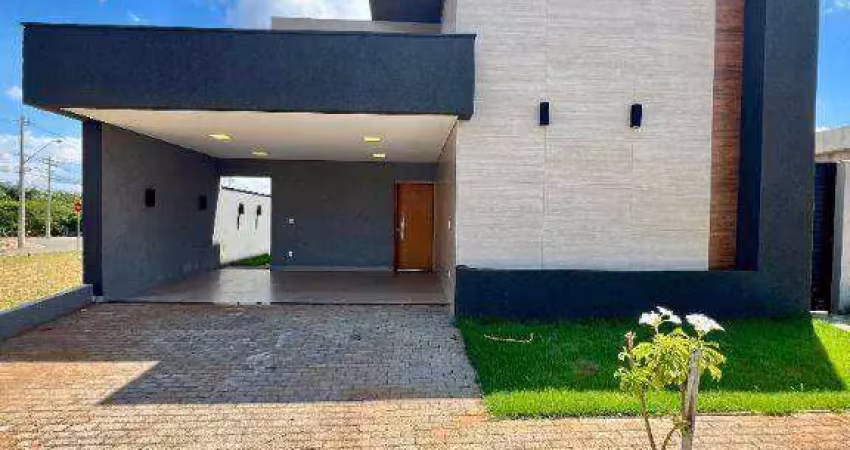Casa à venda no condomínio maria julia com 3 suítes, piscina e próximo ao compre mix!!