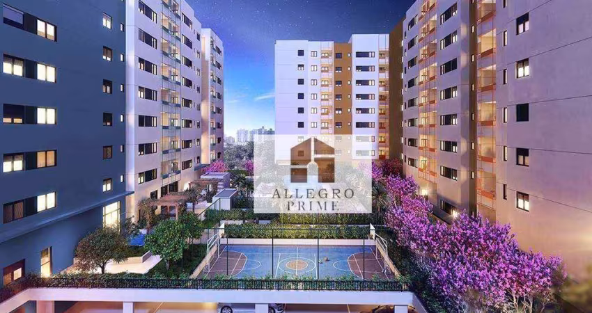Apartamento com 2 dormitórios à venda, 52 m² por R$ 370.000,00 - Universitário - São José do Rio Preto/SP