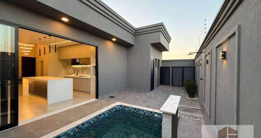 Casa com 3 dormitórios à venda, 127 m² por R$ 695.000 - Centro - Bady Bassitt/SP