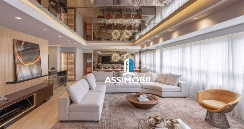 Apartamento com 3 dormitórios à venda, 187 m² por r$ 4.500.000,00 - passo d'areia - porto alegre/rs