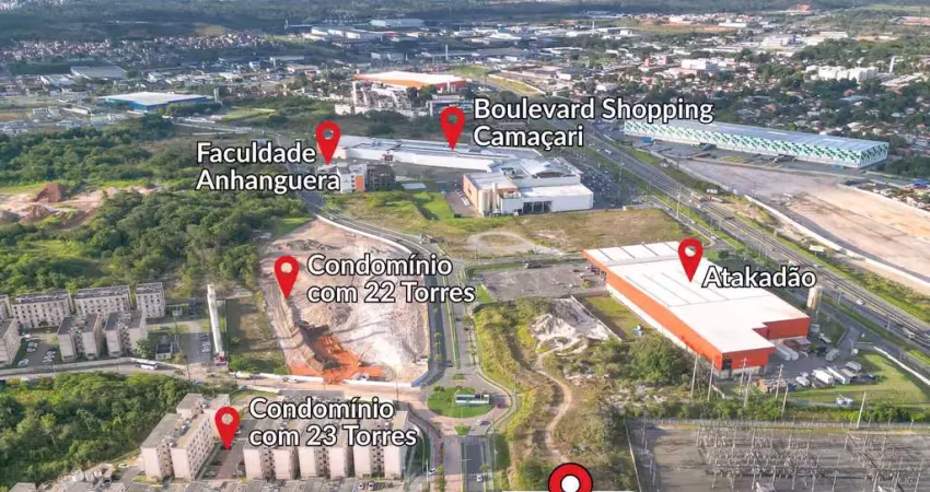 Venda - terreno para posto combustíveis em camaçari/ba.