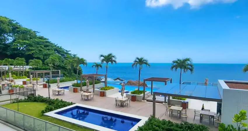 Edf. undae ocean - suítes - venda - 4 suítes com 303m² frente mar em ondina