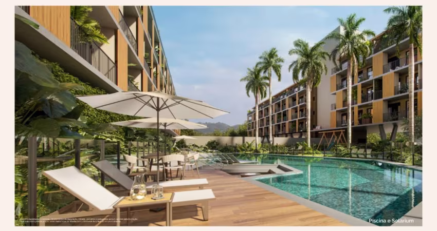 Apartamento 2 dormitórios, 1 suíte, 1 vaga em Condomínio-Clube - Morro das Pedras, Florianópolis