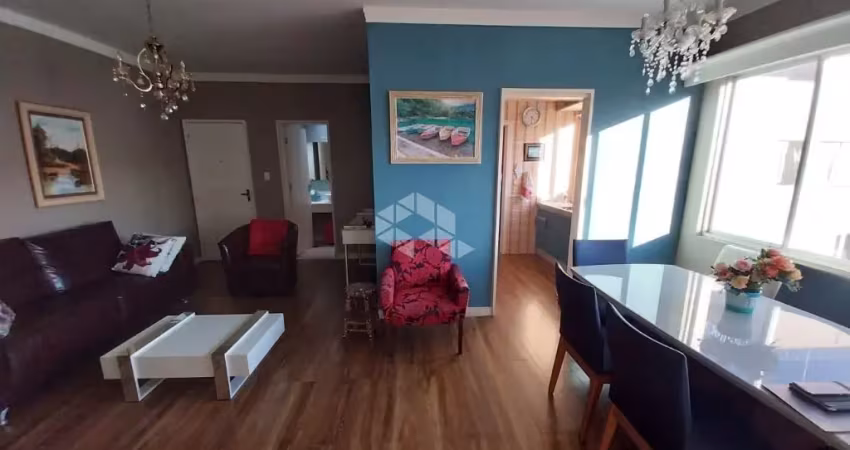 Apartamento mobiliado com 2 quartos e 1 vaga de garagem no centro de florianópolis