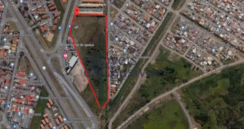 Terreno à venda na Rua Velcy Bolívar Grandó, 505, Uberaba, Curitiba
