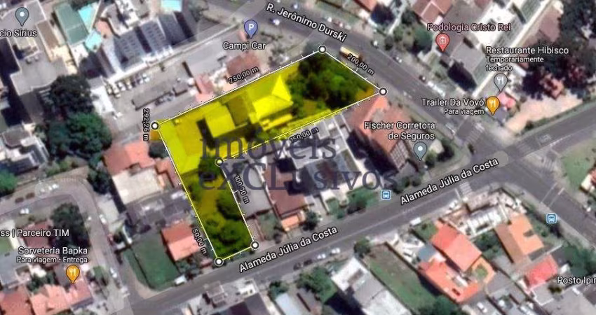 Terreno à venda na Alameda Júlia da Costa, Campina do Siqueira, Curitiba