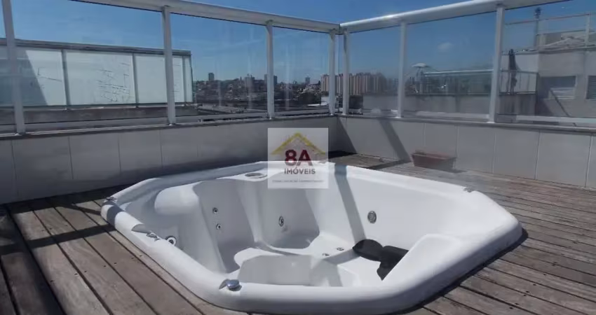 Cobertura lindíssima 122m² - Chácara Califórnia