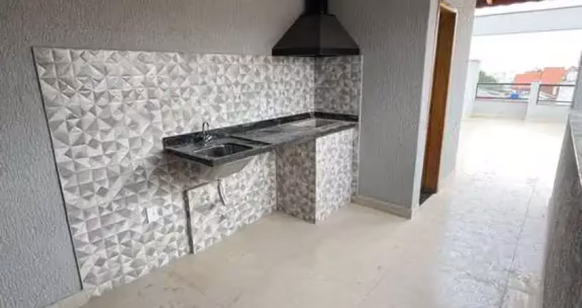 Cobertura para venda em santo andré, santa maria, 2 dormitórios, 1 suíte, 2 banheiros, 2 vagas