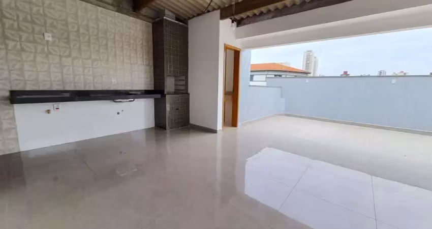 Cobertura para Venda em Santo André, Vila Camilópolis, 2 dormitórios, 1 suíte, 3 banheiros, 2 vagas