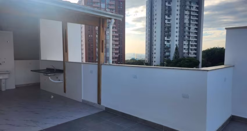 Cobertura para Venda em Santo André, Vila Valparaíso, 2 dormitórios, 2 banheiros, 1 vaga