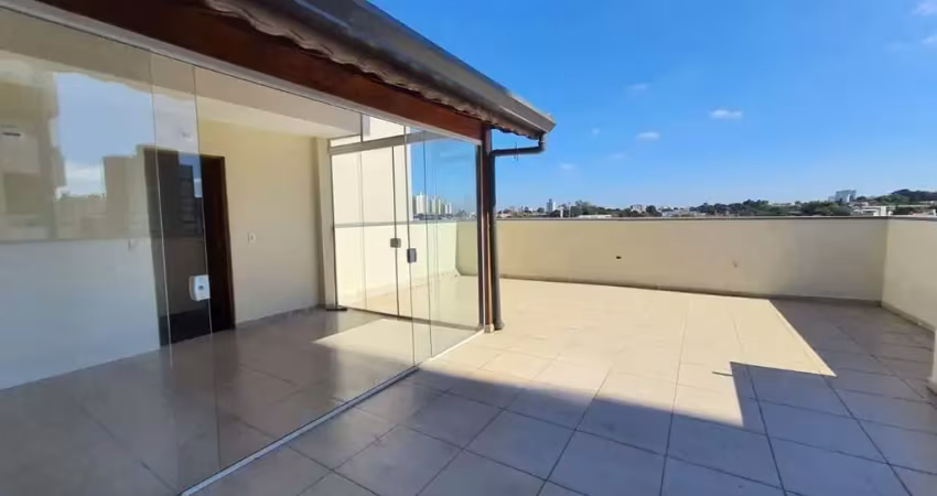 Cobertura para locação em santo andré, jardim bela vista, 2 dormitórios, 1 suíte, 3 banheiros, 2 vagas
