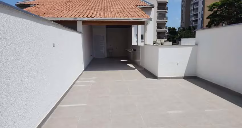 Cobertura para venda em santo andré, campestre, 3 dormitórios, 1 suíte, 3 banheiros, 2 vagas