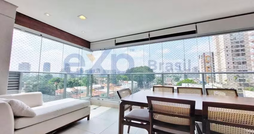 Apartamento para venda em são paulo, vila gertrudes, 3 dormitórios, 3 suítes, 1 banheiro, 2 vagas