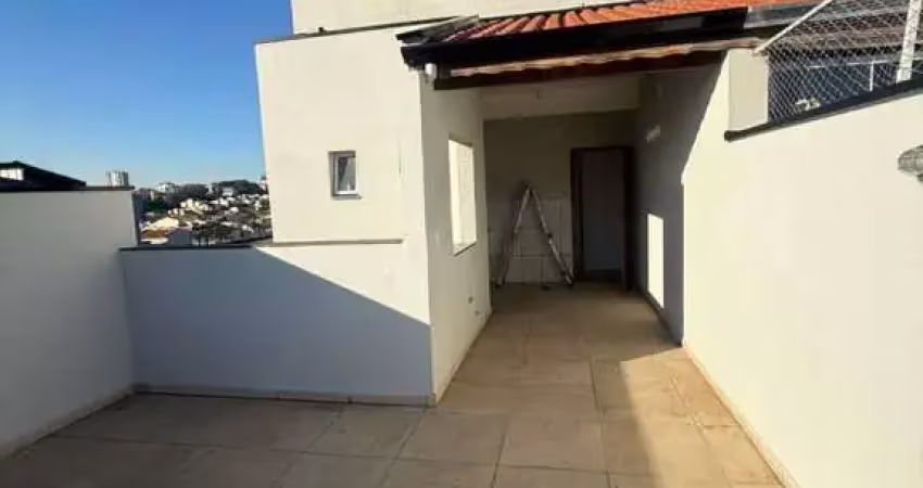 Cobertura para venda em santo andré, vila pires, 2 dormitórios, 2 banheiros, 1 vaga