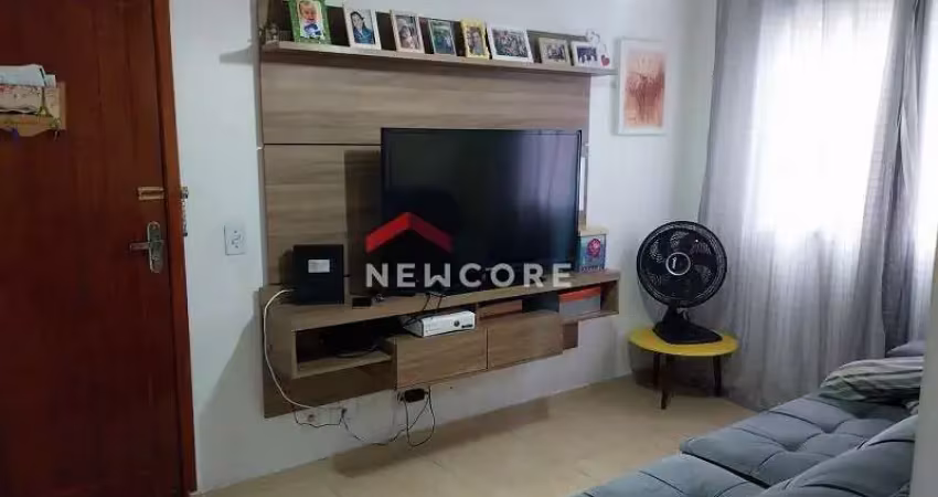 Apartamento para venda em santo andré, vila humaitá, 2 dormitórios, 1 banheiro, 1 vaga