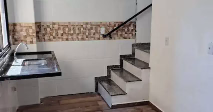 Cobertura para venda em santo andré, vila vitória, 2 dormitórios, 1 suíte, 3 banheiros, 1 vaga
