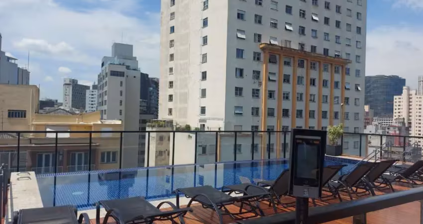 Apartamento tipo para venda com 1 quarto, 36m²