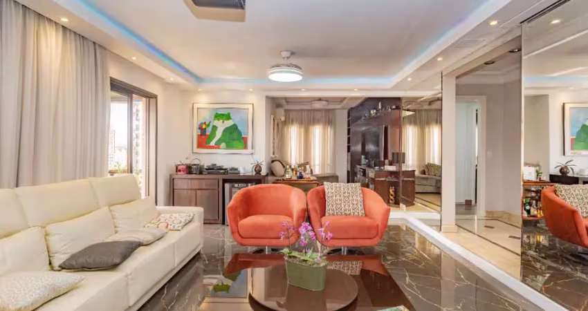 Apartamento tipo para venda em moema com 3 quartos, sendo 3 suítes, 225m²