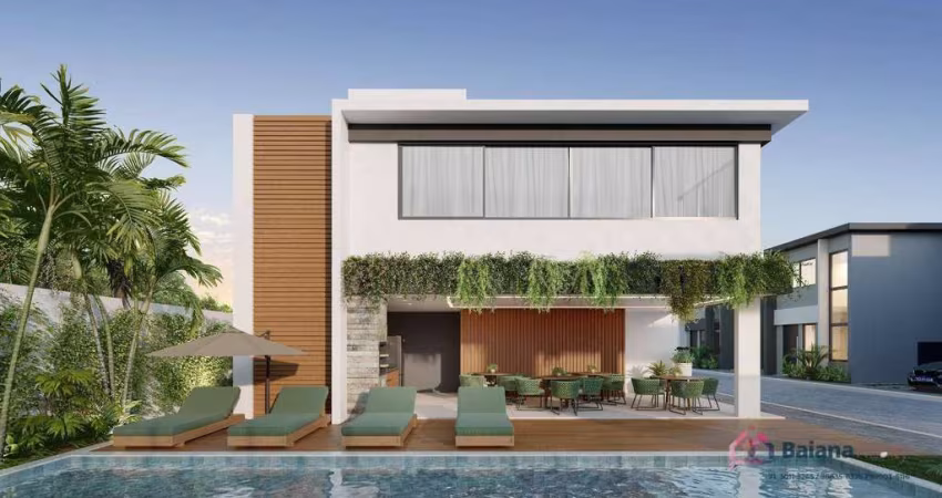 Casa com 4 dormitórios à venda, 130 m² por R$ 774.634,50 - Buraquinho - Lauro de Freitas/BA
