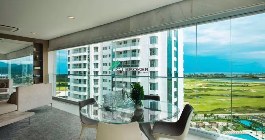 Apartamento para venda em rio de janeiro, barra da tijuca, 4 dormitórios, 4 suítes, 1 banheiro, 2 vagas