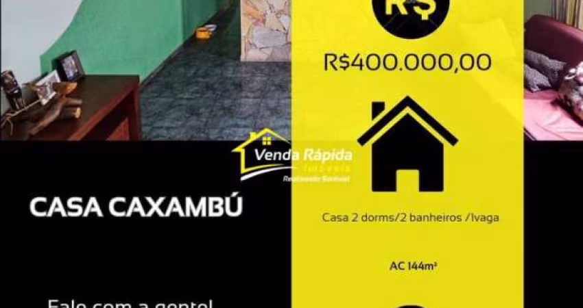 Casa térrea c/2 dorms /2 banheiros / 1 vaga . Loc. Jardim Caxambú, Jundiaí-SP