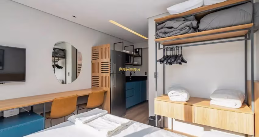 Resid. vibe - studio 1 quarto, localização privilegiada no bairro água verde