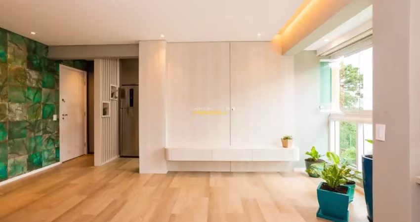 Le parc - apto semimobiliado 2 dormitórios, condominio completo no bacacheri