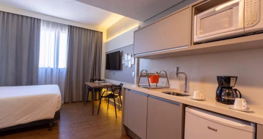 Stay Batel - Studio 36 m²,em Região Privilegiada, Pronto para Morar