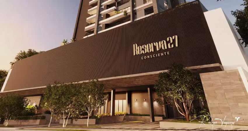 Reserva 27 – apartamento à venda no setor bueno com 3 quartos, varanda gourmet e lazer completo