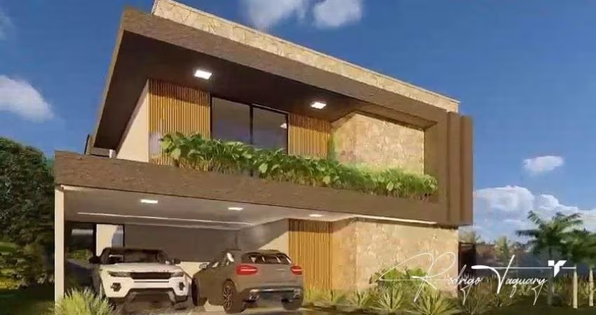 Jardins Verona – Sobrado à venda em Goiânia com 4 suítes, varanda gourmet e piscina aquecida