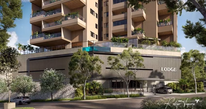 Lodge Vaca Brava – Cobertura duplex à venda no Setor Bueno com 420 m², 4 suítes e alto padrão de acabamento