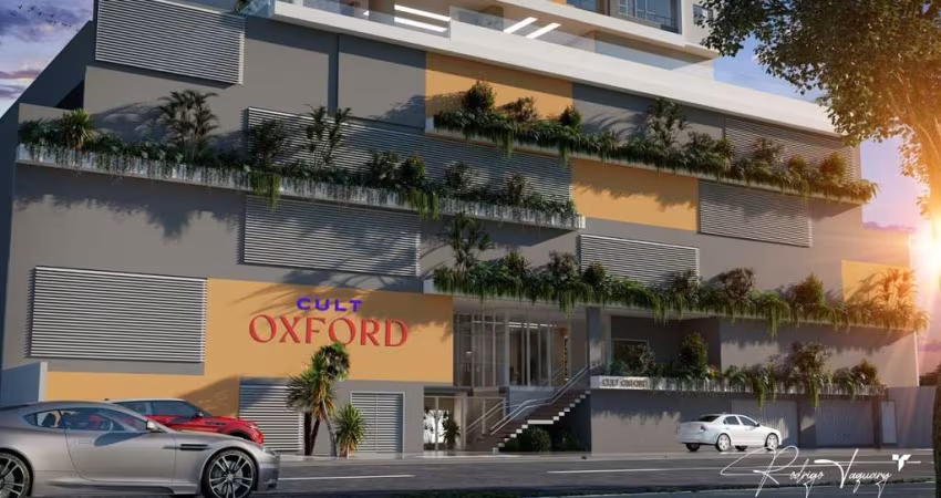 Cult Oxford – Apartamento à venda no Setor Leste Universitário com 1 quarto, 43 m², vaga de garagem e localização privilegiada