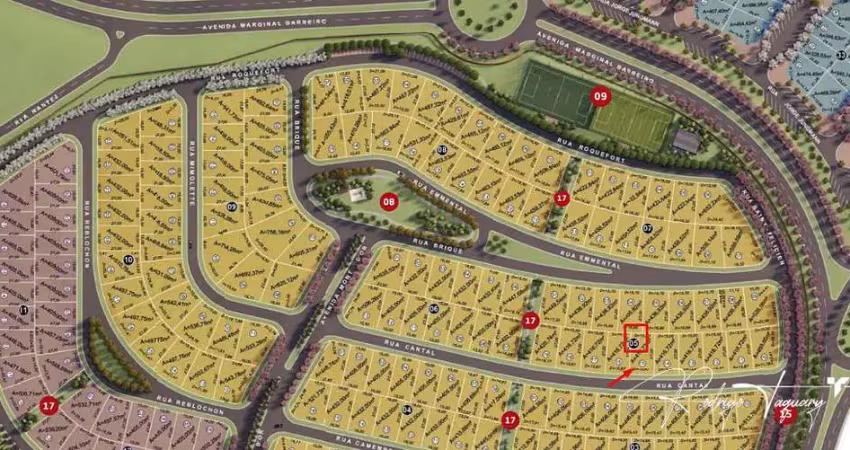 Jardins França – Terreno à venda em Goiânia com 417 m² em condomínio de alto padrão