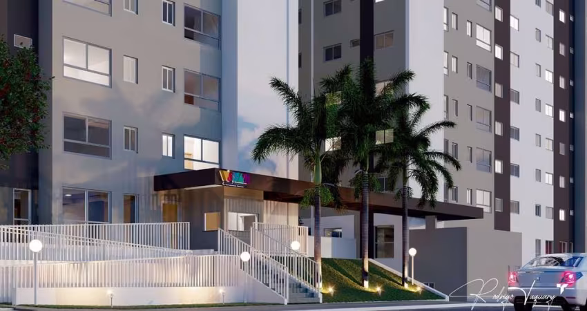 Vivah Condomínio Clube – Apartamento à venda em Aparecida de Goiânia com 2 quartos e 50 m² em condomínio com lazer completo