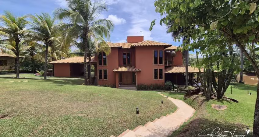 Sobrado no aldeia do vale – 5 suítes, lazer completo e vista definitiva para o vale e lago