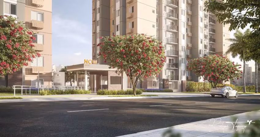 Now milão – apartamento 42,58 m², 2 quartos e 1 vaga em goiânia
