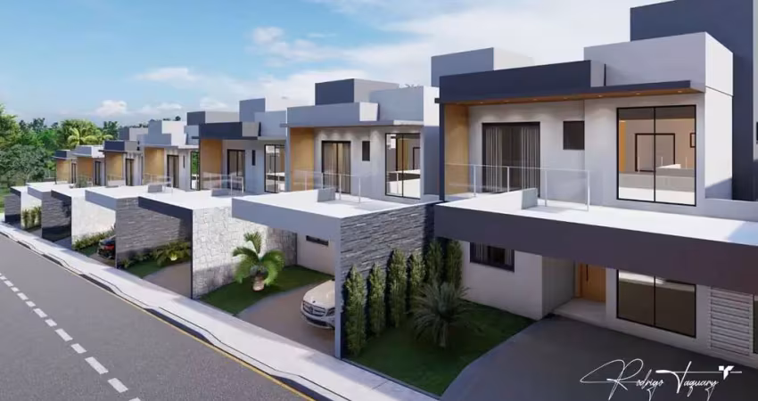 Casa premier – casas de 199 a 221 m² com 3 suítes e 2 vagas no parque amazônia, goiânia