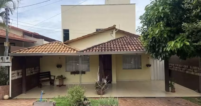 Residencial monte verde – sobrado de 273 m² com 3 suítes, escritório e área gourmet em goiânia