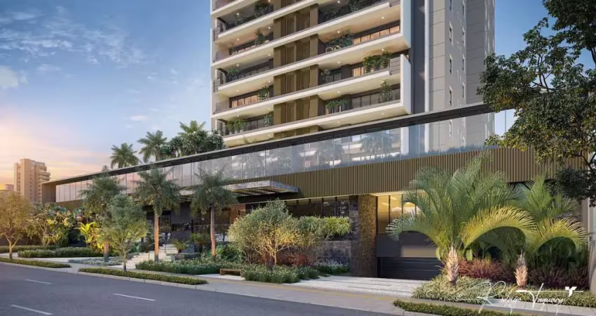 Opus ybaté – penthouse de 323,6 m² com 4 suítes, piscina e 3 vagas no setor serrinha