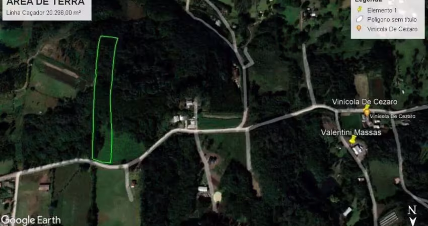 Terreno à venda na RS-453, Zona Rural, Farroupilha