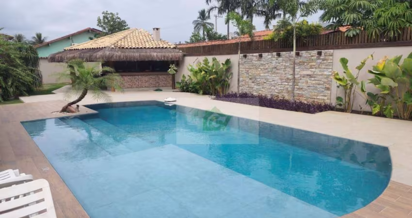 Casa com 3 dormitórios à venda, 350 m² por R$ 3.600.000,00 - Barequeçaba - São Sebastião/SP