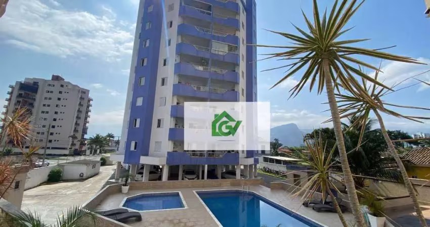 Apartamento com 3 dormitórios à venda, 83 m² por R$ 850.000,00 - Aruan - Praia do Aruan - Caraguatatuba/SP