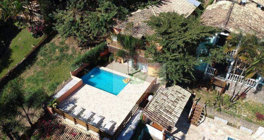 Pousada com 10 dormitórios à venda, 300 m² por R$ 1.790.000 - Perequê - Ilhabela/SP