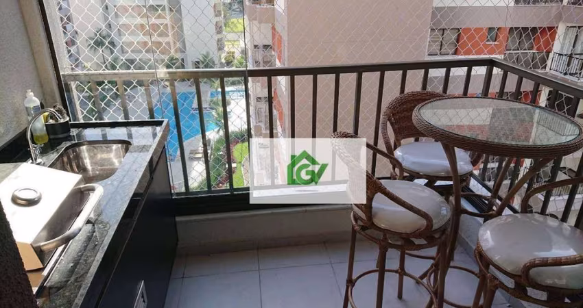 Apartamento com 2 dormitórios à venda, 61 m² por R$ 520.000,00 - Martim de Sá - Caraguatatuba/SP