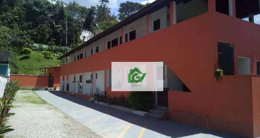Pousada com 8 dormitórios à venda, 850 m² por R$ 2.500.000,00 - Massaguaçu - Caraguatatuba/SP