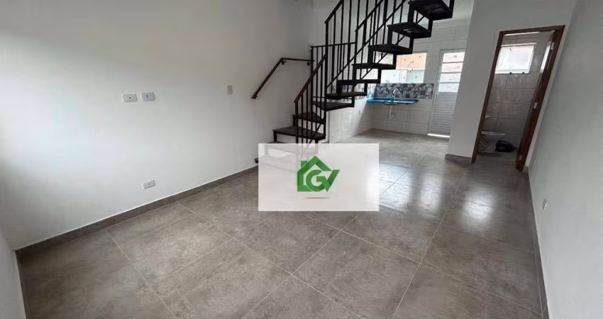 Casa com 2 dormitórios para alugar, 58 m² por R$ 1.900,00/mês - Portal da Fazendinha - Caraguatatuba/SP
