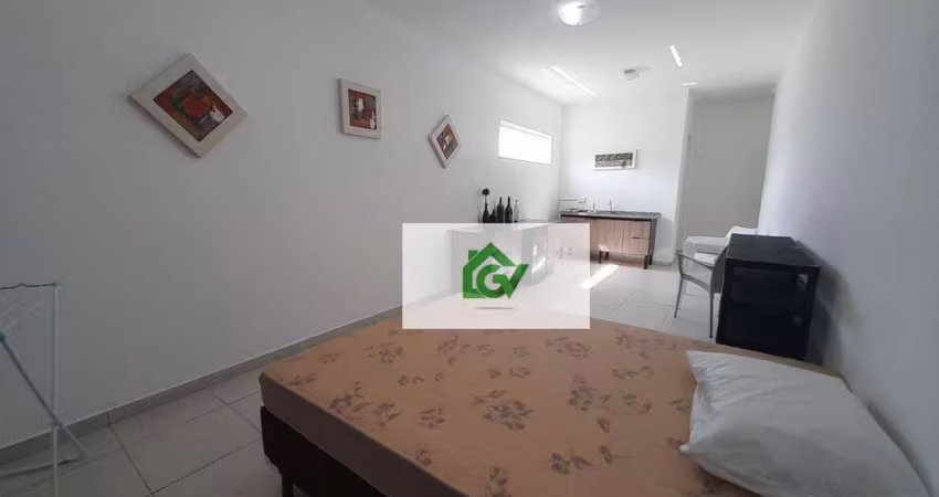 Kitnet com 1 dormitório para alugar, 33 m² por R$ 1.350,00/mês - Centro - Caraguatatuba/SP