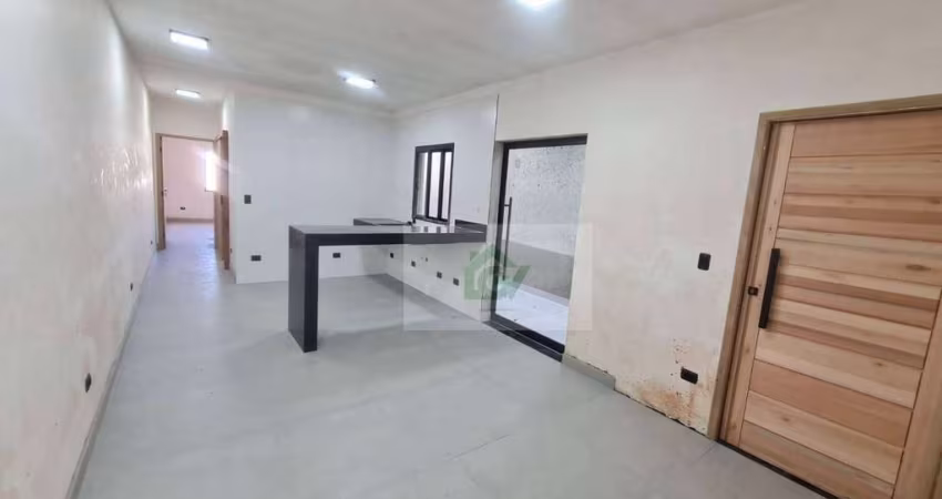 Casa nova com 3 dormitórios Suíte à venda, 76 m² por R$ 385.000 - Balneário dos Golfinhos - Caraguatatuba/SP